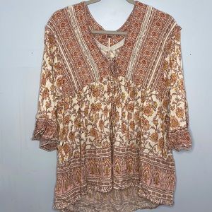 Free People flowy blouse